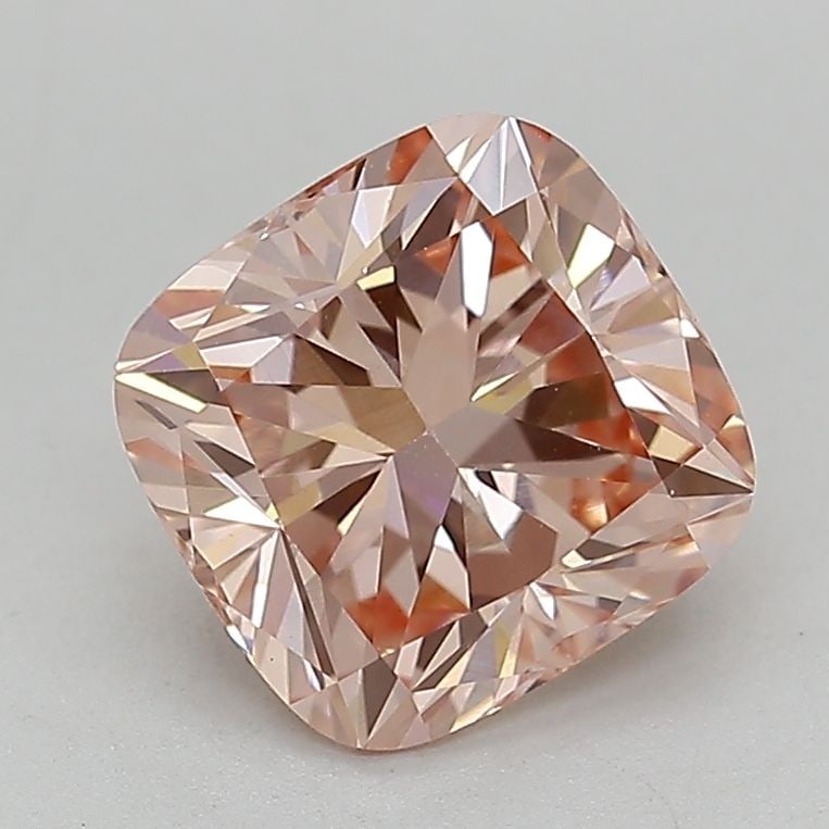 Loose Lab Diamond 2.11ct Fancy Intense Pink VS1 - IGI Cushion Modified: Loose Lab Diamond 2.11ct Fancy Intense Pink VS1 - IGI Cushion Modified Loose lab-grown diamond, cushion modified cut, weighing 2.11ct with a fancy intense pink color and VS1 clarity, certified by IGI.