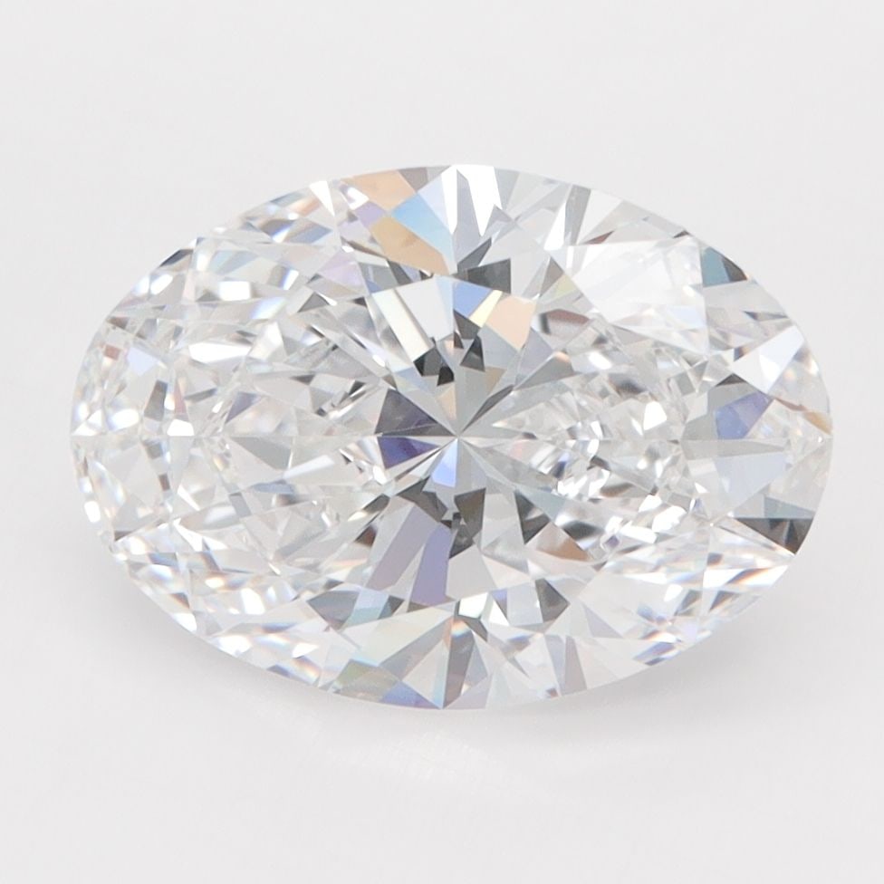 Loose Lab Diamond 3.08ct D VVS1 - GIA Oval: Loose Lab Diamond 3.08ct D VVS1 - GIA Oval Loose lab-grown diamond weighing 3.08ct, color D, clarity VVS1, with GIA certification. Measurements are 11.71L x 8.31W x 5.14H and features excellent polish