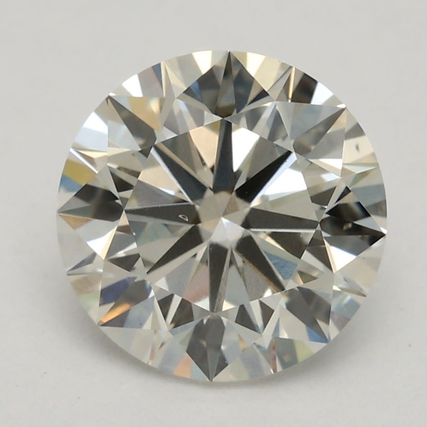 Loose Lab Diamond IGI Round 2.06ct J VS2: Loose Lab Diamond IGI Round 2.06ct J VS2 Loose lab-grown diamond with IGI certification, weighing 2.06ct, color J, clarity VS2. It features excellent polish and symmetry, with dimensions of 8.09L x 8.