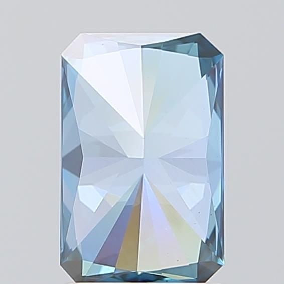 Loose Lab Diamond IGI Radiant 1.34ct Fancy Vivid Blue VS1 (1 of 1)