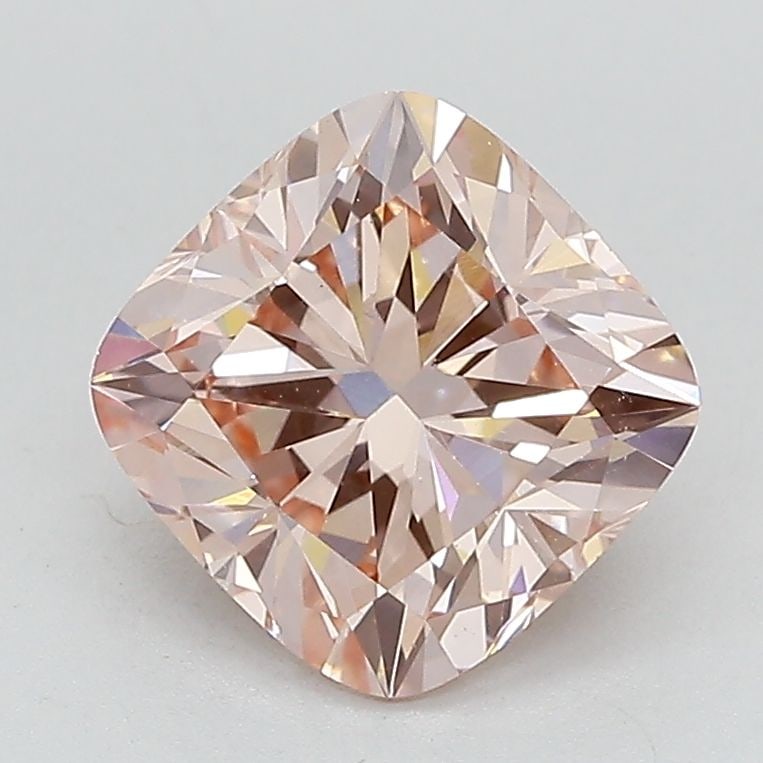 Loose Lab Diamond IGI Cushion Modified 2.13ct Fancy Intense Pink VS1: Loose Lab Diamond IGI Cushion Modified 2.13ct Fancy Intense Pink VS1 Loose lab diamond IGI Cushion Modified 2.13ct Fancy Intense Pink VS1 features very good polish and symmetry, measuring 7.63L x 7.58