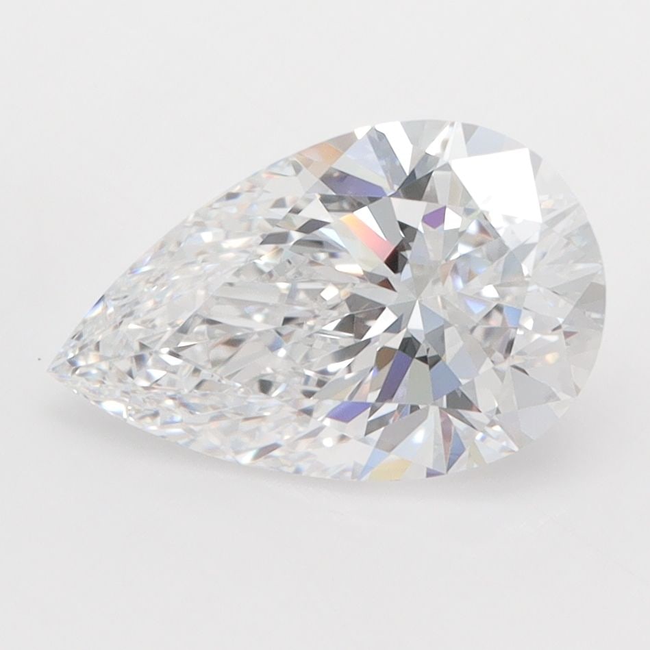 Loose Lab Diamond IGI Pear 2.09ct D VVS1: Loose Lab Diamond IGI Pear 2.09ct D VVS1 Loose Lab Diamond, IGI certified, weighing 2.09ct in a pear shape, D color, and VVS1 clarity, with excellent polish and symmetry. Item Specifics: Source: This
