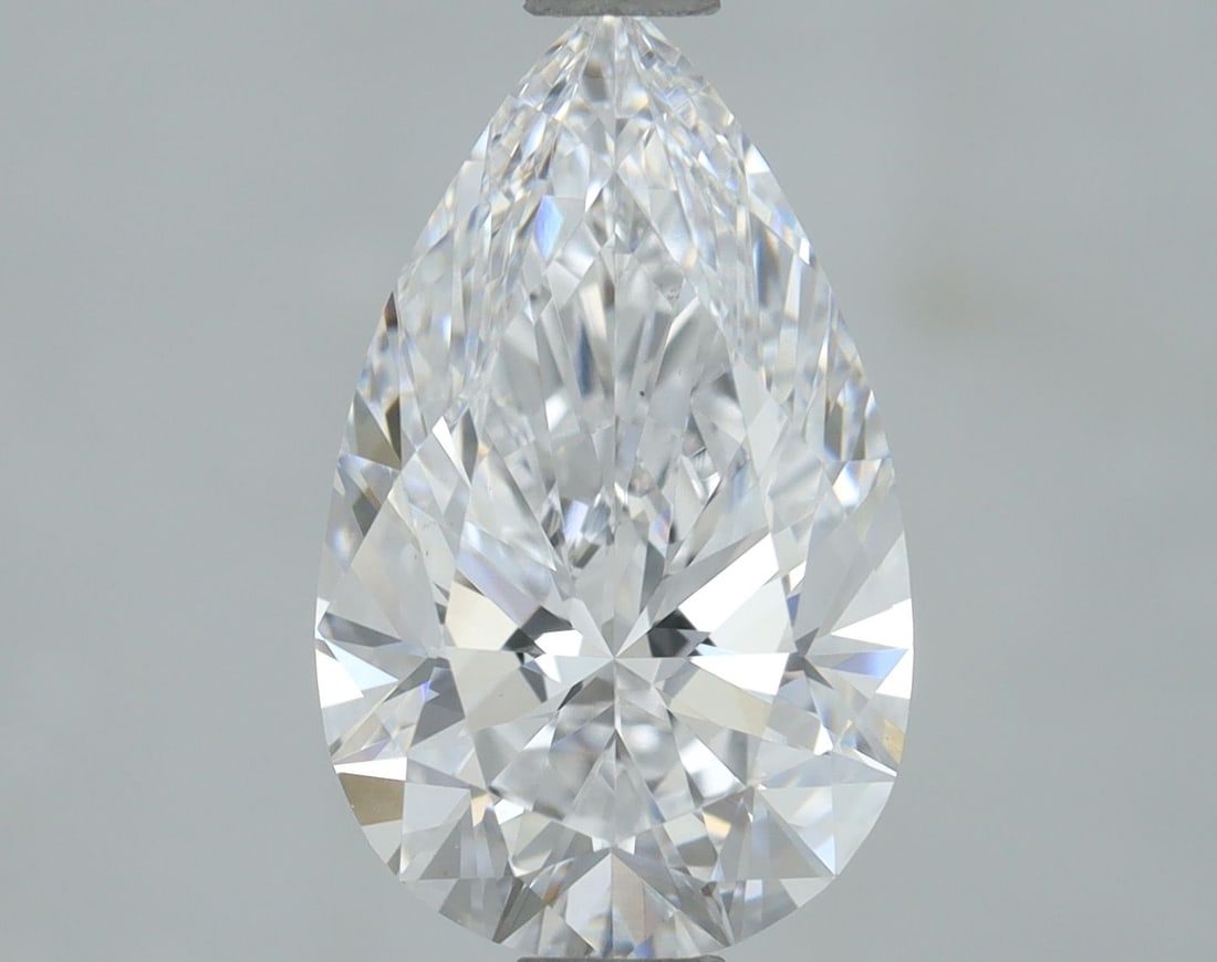 Loose Lab Diamond IGI Pear 1.41ct D VS1: Loose Lab Diamond IGI Pear 1.41ct D VS1 This 1.41ct loose lab-grown pear diamond has a D color and VS1 clarity, featuring excellent polish and symmetry, certified by IGI. Item Specifics: Source: This