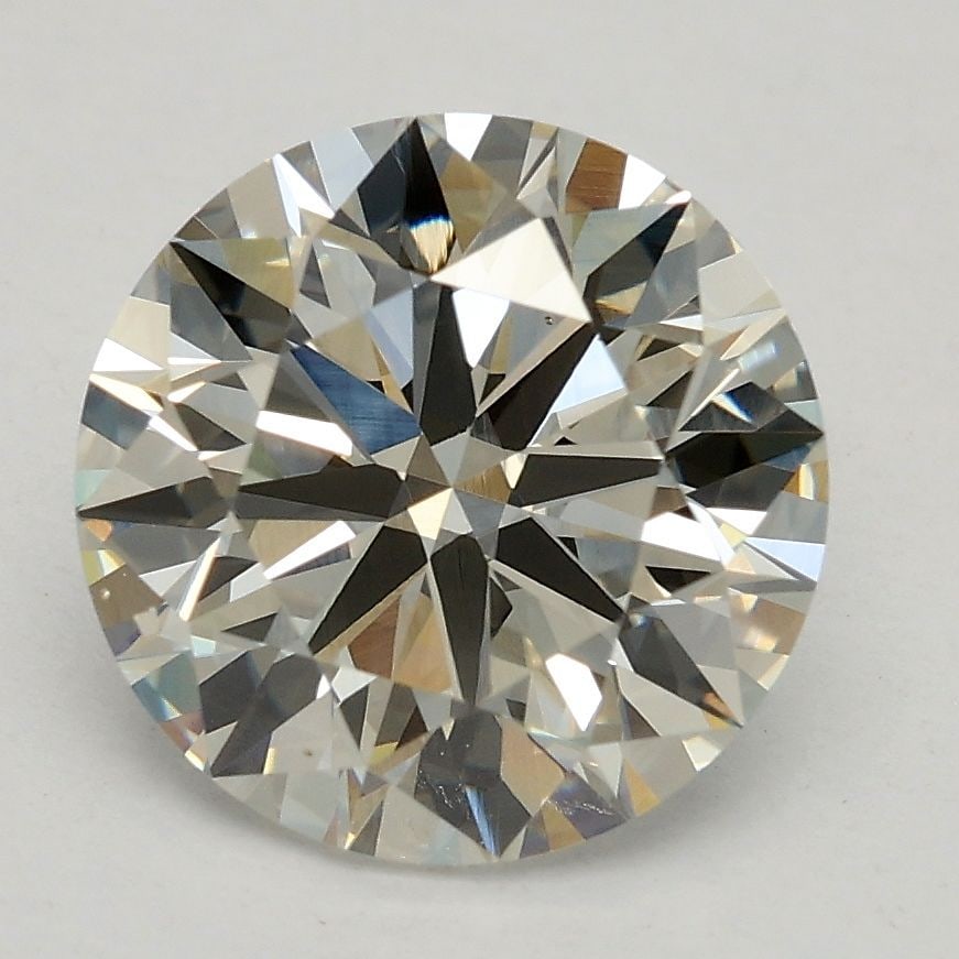 Loose Lab Diamond IGI Round 2.07ct J VVS2 - Ideal: Loose Lab Diamond IGI Round 2.07ct J VVS2 - Ideal Loose lab-grown round diamond weighing 2.07ct, showcasing a J color grade and VVS2 clarity, with excellent polish and symmetry, certified by IGI. Item