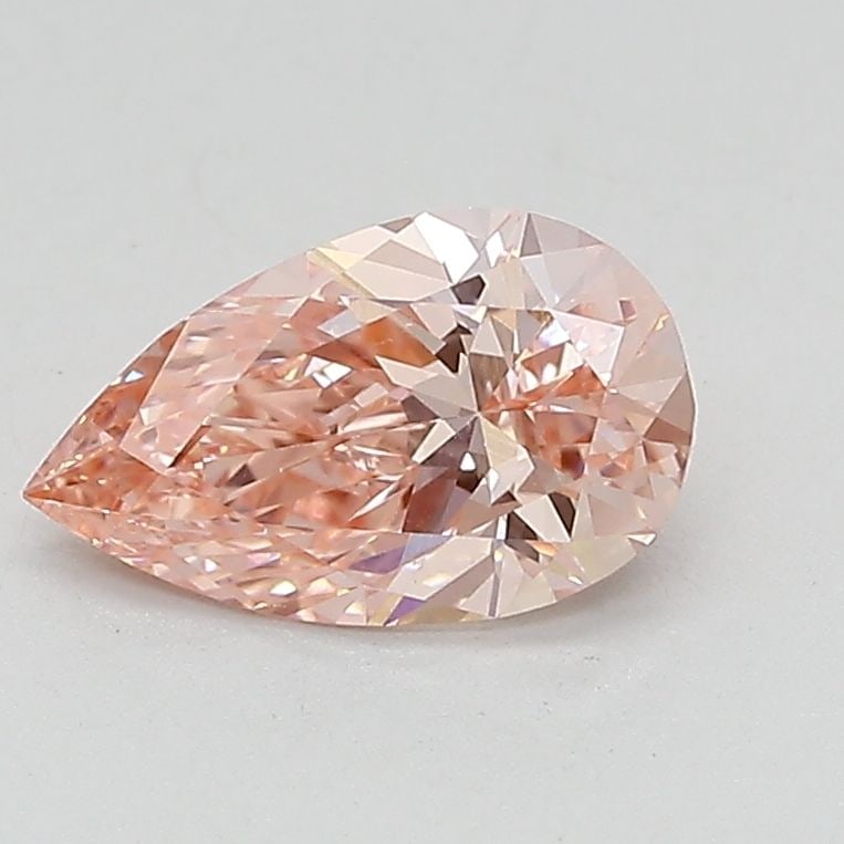 Loose Lab Diamond IGI Pear 1.02ct Fancy Vivid Pink VVS2: Loose Lab Diamond IGI Pear 1.02ct Fancy Vivid Pink VVS2 Loose Lab Diamond, 1.02ct, Fancy Vivid Pink color, VVS2 clarity, with excellent polish and symmetry; certified by IGI, measuring 9.09L X 5.49W X