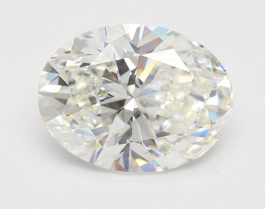 Loose Lab Diamond IGI Oval 3.01ct G VS2: Loose Lab Diamond IGI Oval 3.01ct G VS2 Loose Lab Diamond IGI Oval 3.01ct in G color with VS2 clarity, featuring excellent polish and symmetry. Certified by IGI, it measures 10.79L x 8.12W x 5.26H. It