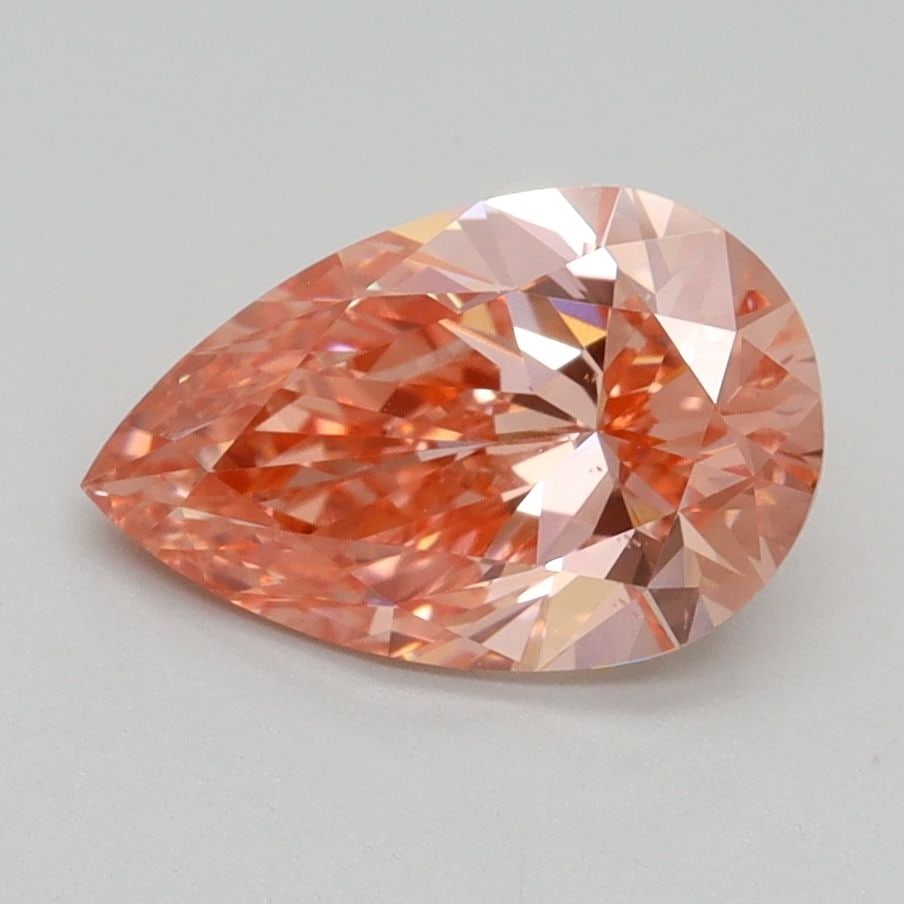 Loose Lab Diamond 1.62ct Fancy Vivid Pink VS2 - IGI Pear: Loose Lab Diamond 1.62ct Fancy Vivid Pink VS2 - IGI Pear This loose lab-grown diamond is a 1.62 ct pear cut with a fancy vivid pink color and VS2 clarity, certified by IGI. It measures 10.16L x 6.5W x