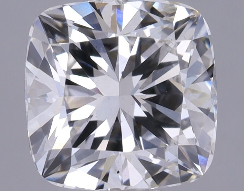 Loose Lab Diamond IGI Cushion Brilliant 1.56ct G VS2: Loose Lab Diamond IGI Cushion Brilliant 1.56ct G VS2 Loose Lab Diamond IGI Cushion Brilliant 1.56ct in G color with VS2 clarity, excellent polish and symmetry, measuring 6.81L x 6.74W x 4.47H, certifi
