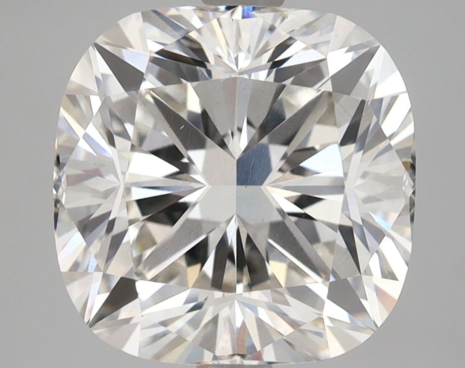 Loose Lab Diamond GIA Cushion Brilliant 4.71ct G VS1: Loose Lab Diamond GIA Cushion Brilliant 4.71ct G VS1 Loose Lab Diamond GIA Cushion Brilliant 4.71ct, Color: G, Clarity: VS1, with EX Polish and EX Symmetry, measures 9.76L x 9.84W x 6.61H, certified b