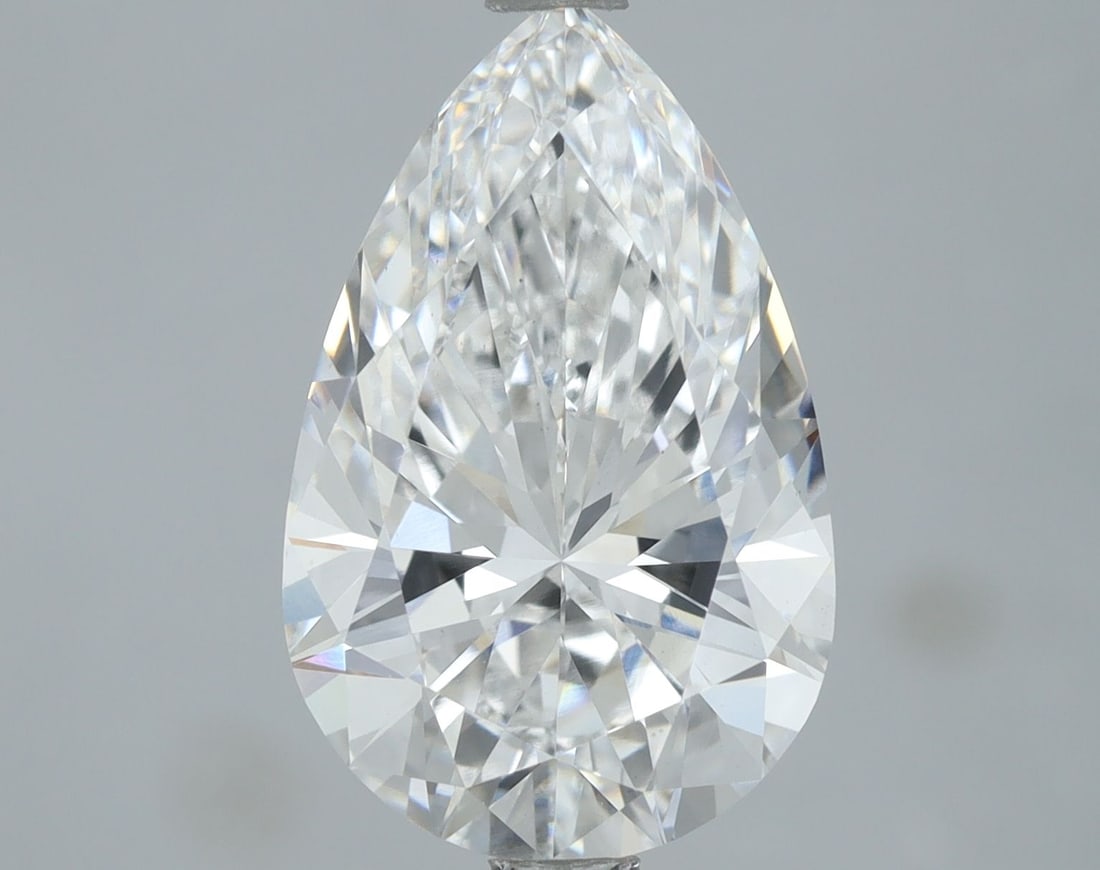 Loose Lab Diamond IGI Pear 3.0ct E VS1 (1 of 1)