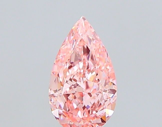 Loose Lab Diamond IGI Pear 1.55ct Fancy Intense Pink VS1: Loose Lab Diamond IGI Pear 1.55ct Fancy Intense Pink VS1 Loose Lab Diamond IGI Pear, 1.55ct, Fancy Intense Pink, VS1 clarity, with excellent polish and symmetry, and measuring 9.62L x 5.55W x 4.01H. I