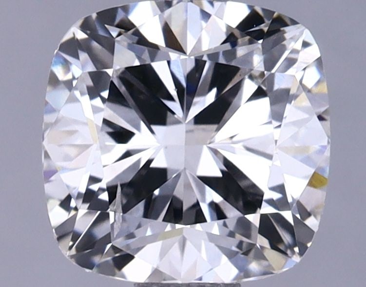 Loose Lab Diamond 1.37ct G SI1 IGI Cushion Brilliant: Loose Lab Diamond 1.37ct G SI1 IGI Cushion Brilliant Loose 1.37ct G SI1 cushion brilliant lab-grown diamond with IGI certification, excellent polish and symmetry, measuring 6.45L x 6.41W x 4.28H. Item