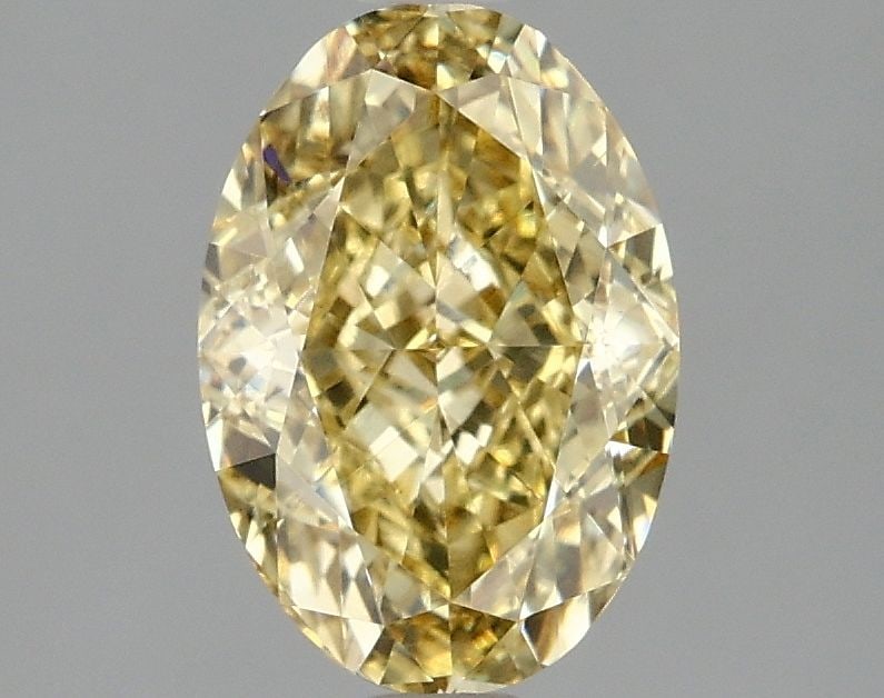 Loose Lab Diamond IGI Oval 2.08ct Fancy Intense Yellow VVS1: Loose Lab Diamond IGI Oval 2.08ct Fancy Intense Yellow VVS1 This 2.08ct Loose Lab Diamond features an oval shape with a Fancy Intense Yellow color and VVS1 clarity, certified by IGI. Item Specifics: S
