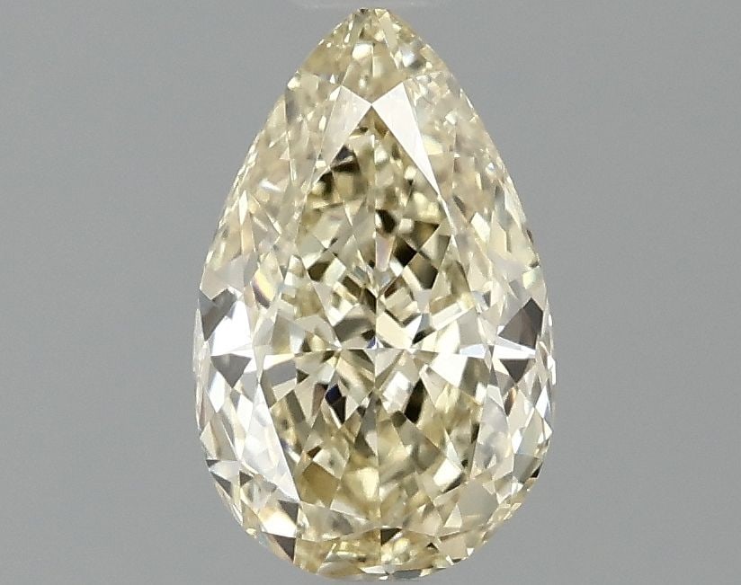 Loose Lab Diamond Pear 1.0ct Fancy Yellow VVS2 (1 of 1)