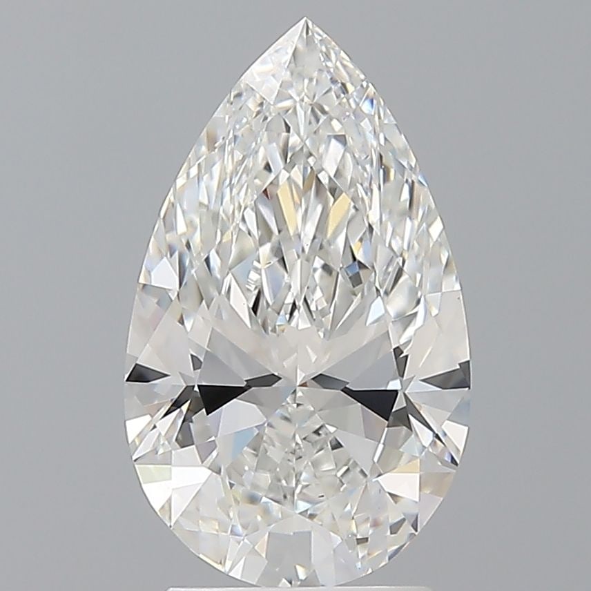 Loose Lab Diamond IGI Pear 2.59ct E VS1 (1 of 1)