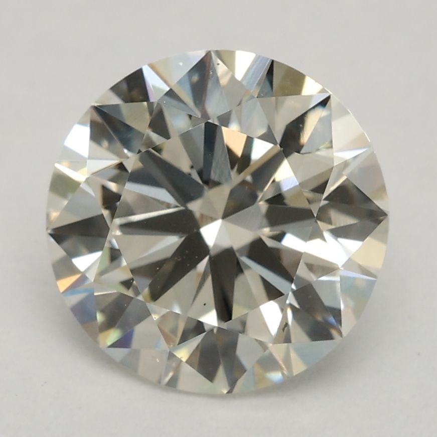 IGI 2.06ct Round J VS2 - Ideal Loose Lab Diamond: IGI 2.06ct Round J VS2 - Ideal Loose Lab Diamond IGI certified 2.06ct round ideal loose lab diamond with J color and VS2 clarity, featuring excellent polish and symmetry, measuring 8.17L x 8.24W x 4.9