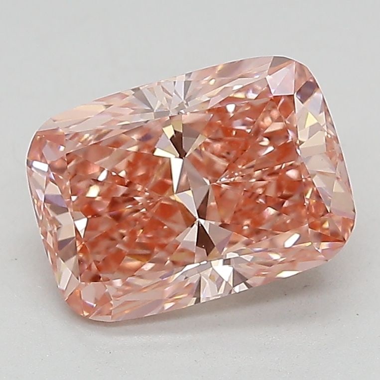 Loose Lab Diamond IGI Cushion Modified 2.22ct Fancy Vivid Pink VS1: Loose Lab Diamond IGI Cushion Modified 2.22ct Fancy Vivid Pink VS1 Loose lab-grown diamond, IGI certified, weighing 2.22ct with a cushion modified cut, color fancy vivid pink, and clarity VS1. Measure