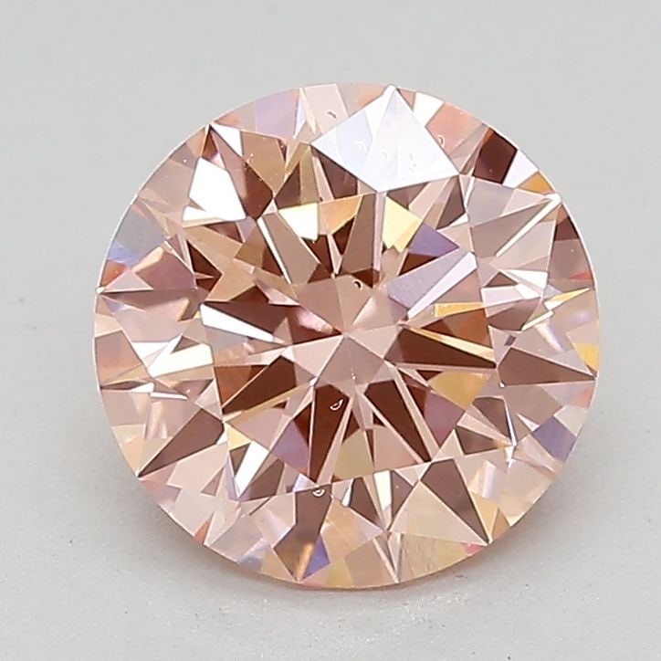 Ideal Loose Lab Diamond IGI Round 2.01ct Fancy Vivid Pink VS2: Ideal Loose Lab Diamond IGI Round 2.01ct Fancy Vivid Pink VS2 Ideal loose lab-grown diamond, IGI certified, weighing 2.01 carats, round cut, Fancy Vivid Pink color, VS2 clarity, with excellent polish
