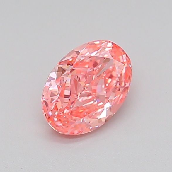 Loose Lab Diamond IGI Oval 1.23ct Fancy Intense Pink VS1: Loose Lab Diamond IGI Oval 1.23ct Fancy Intense Pink VS1 Loose lab-grown diamond, IGI certified, weighing 1.23 carats, oval cut, Fancy Intense Pink color, VS1 clarity, with excellent polish and symmet