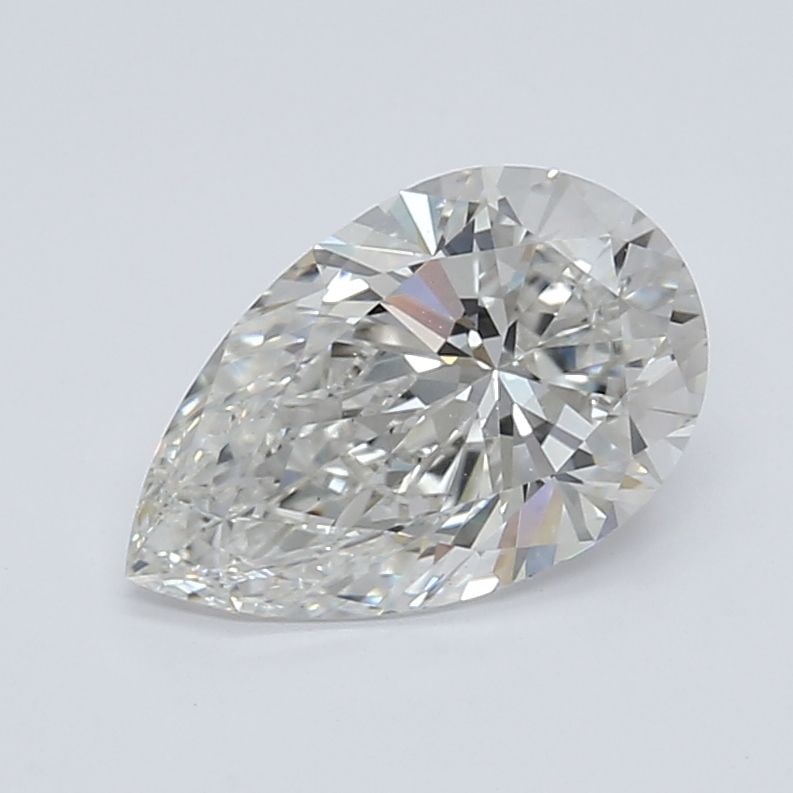 Pear 2.07ct G VS1 - IGI Loose Lab Diamond: Pear 2.07ct G VS1 - IGI Loose Lab Diamond Loose lab-grown diamond, 2.07ct, pear cut, G color, VS1 clarity, IGI certified, featuring excellent polish and symmetry. Measurements are 11.18L x 6.99W x 4.3