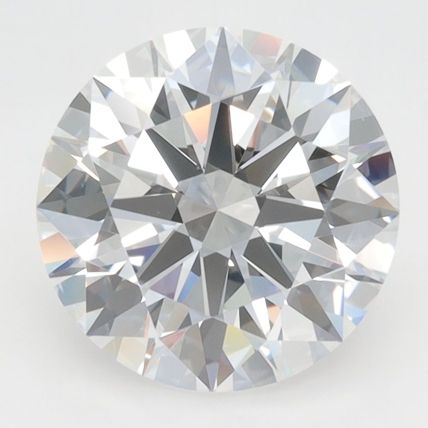 Loose Lab Diamond GIA Round 3.4ct E VVS1: Loose Lab Diamond GIA Round 3.4ct E VVS1 Loose lab-grown diamond, 3.4ct, round cut, E color, VVS1 clarity, GIA certified, with excellent polish and symmetry. Measurements are 9.7L x 9.74W x 5.86H. Ite