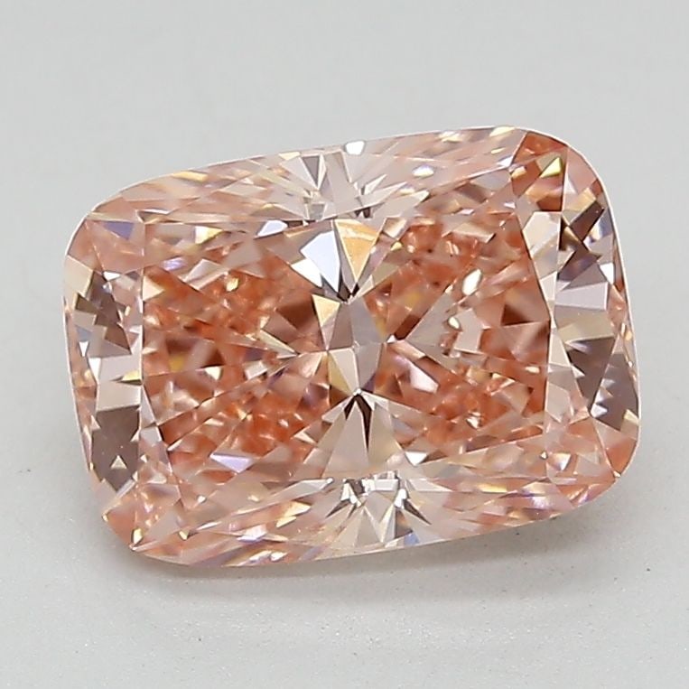 Loose Lab Diamond IGI Cushion Modified 2.24ct Fancy Vivid Pink VS1: Loose Lab Diamond IGI Cushion Modified 2.24ct Fancy Vivid Pink VS1 A 2.24ct loose lab-grown diamond in a cushion modified cut, color fancy vivid pink, clarity VS1, with good polish and excellent symme