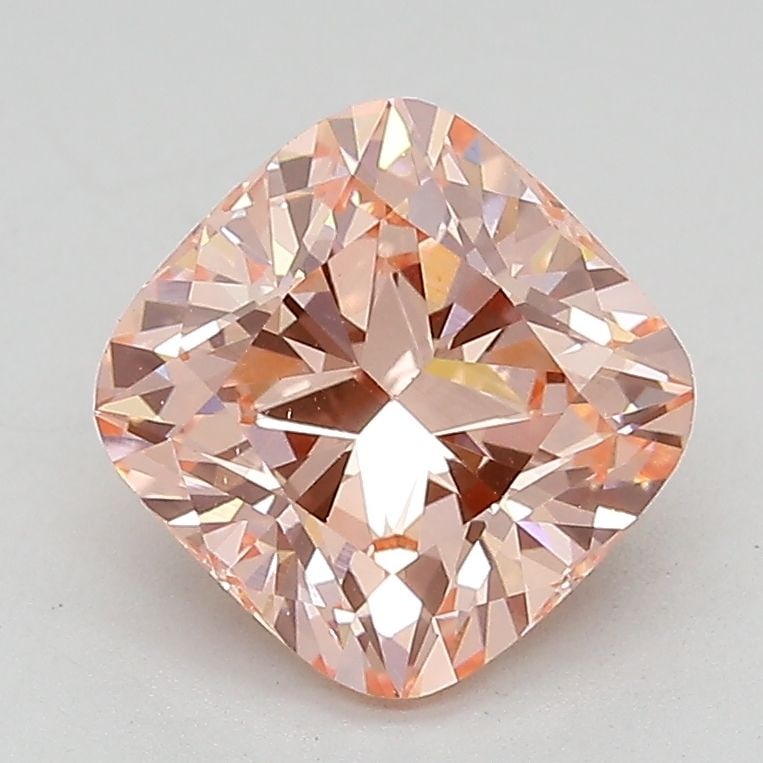 Loose Lab Diamond IGI Cushion Modified 2.22ct Fancy Vivid Pink VS1: Loose Lab Diamond IGI Cushion Modified 2.22ct Fancy Vivid Pink VS1 Loose lab-created cushion modified diamond weighing 2.22ct with fancy vivid pink color, clarity VS1, and excellent polish and symmetr