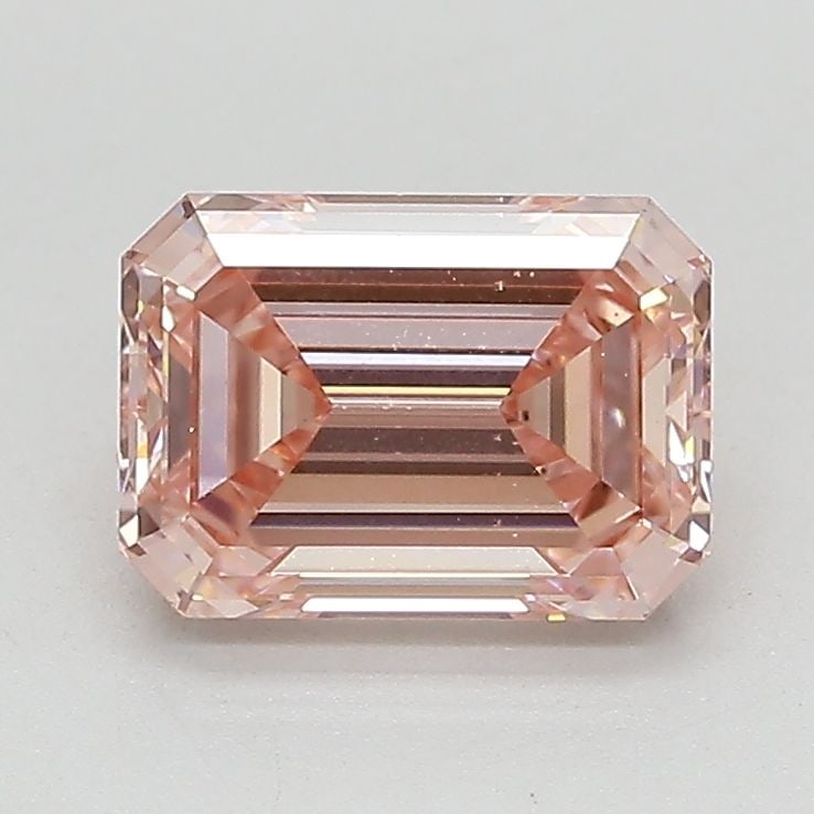 Loose Lab Diamond IGI Emerald 1.68ct Fancy Intense Pink VS2: Loose Lab Diamond IGI Emerald 1.68ct Fancy Intense Pink VS2 Loose Lab Diamond, IGI certified, 5.0 carats, cut in an excellent round shape, color E, clarity VS1, featuring excellent polish and symmetry