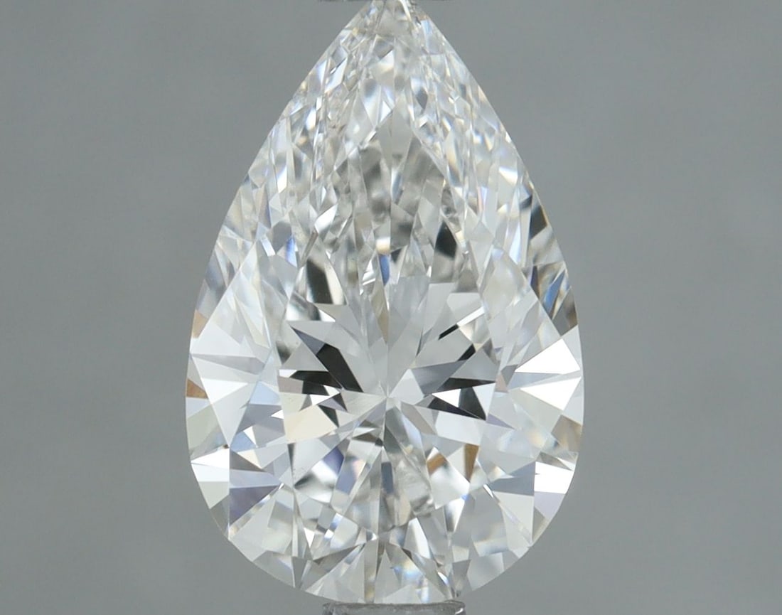 Loose Lab Diamond IGI Pear 1.06ct G VS1: Loose Lab Diamond IGI Pear 1.06ct G VS1 Loose lab-grown diamond weighing 1.06ct with a pear cut, color G, and clarity VS1. Certified by IGI. Item Specifics: Source: This Is A Real Diamond Grown In A L