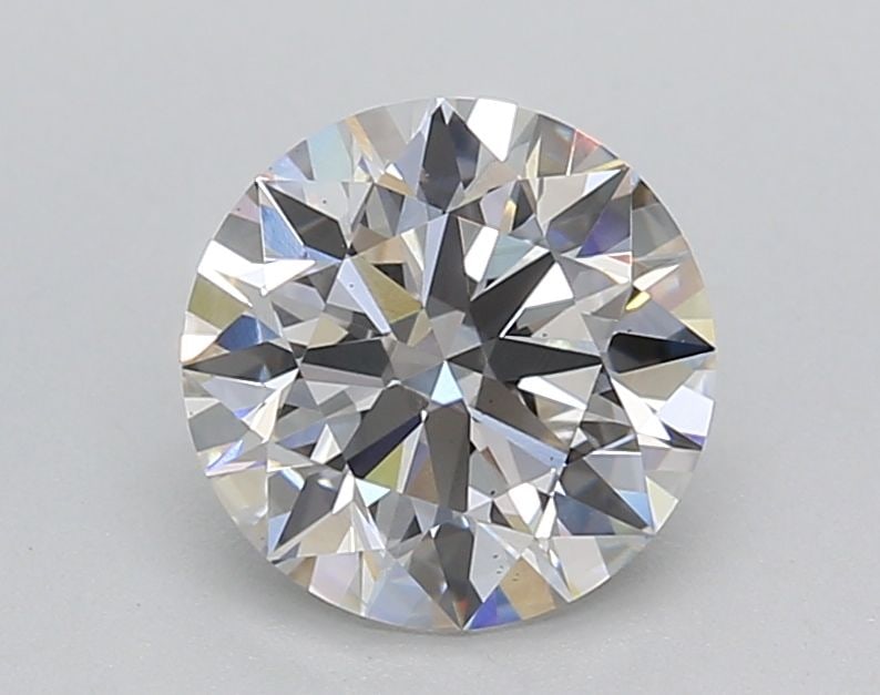 Loose Lab Diamond Round 1.52ct F VS2: Loose Lab Diamond Round 1.52ct F VS2 Loose Lab Diamond Round measuring 1.52ct with Color F and Clarity VS2, featuring Excellent Polish and Symmetry, with dimensions of 7.39L X 7.35W X 4.55H. Item Spec