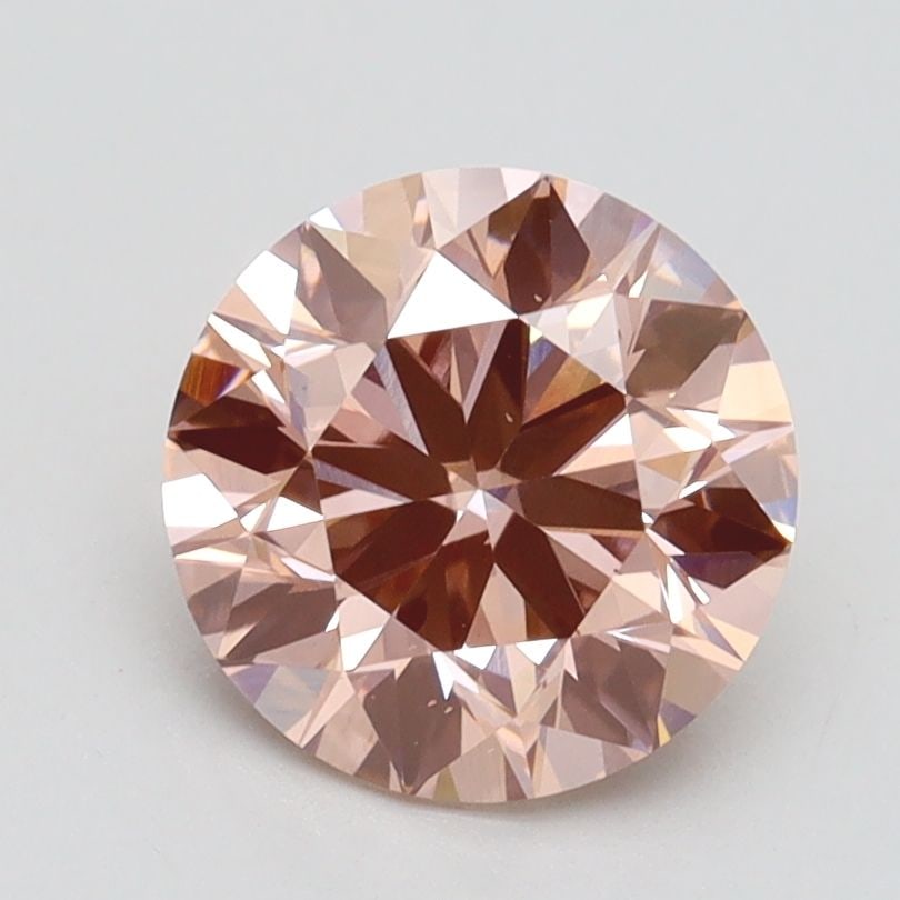 IGI Loose Lab Diamond Round 1.7ct Fancy Intense Pink VS2 - Ideal: IGI Loose Lab Diamond Round 1.7ct Fancy Intense Pink VS2 - Ideal IGI certified Loose Lab Diamond weighing 1.7ct, round ideal cut, fancy intense pink color, VS2 clarity. Measurements are 7.59L x 7.62W