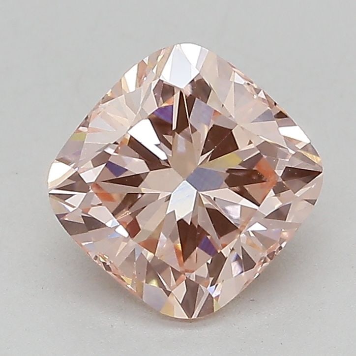 Loose Lab Diamond IGI Cushion Modified 1.81ct Fancy Intense Pink VS1: Loose Lab Diamond IGI Cushion Modified 1.81ct Fancy Intense Pink VS1 Loose lab-grown cushion modified diamond weighing 1.81 ct with a fancy intense pink color and VS1 clarity, certified by IGI; dimens