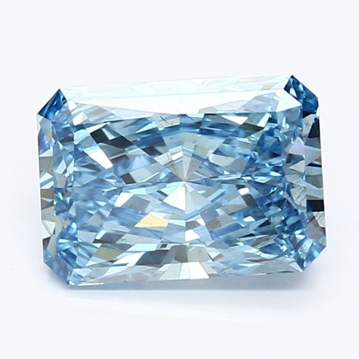 Loose Lab Diamond IGI Radiant 1.87ct Fancy Vivid Blue VS2: Loose Lab Diamond IGI Radiant 1.87ct Fancy Vivid Blue VS2 Loose Lab Diamond IGI Radiant, 1.87ct, Fancy Vivid Blue, VS2 clarity, featuring excellent polish and symmetry, certified by IGI. Item Specific
