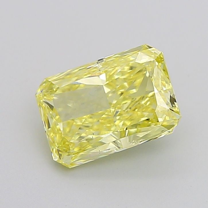 Loose Lab Diamond IGI Radiant 2.5ct Fancy Intense Yellow VS2: Loose Lab Diamond IGI Radiant 2.5ct Fancy Intense Yellow VS2 This is a loose lab-grown diamond, radiant cut, weighing 2.5ct with Fancy Intense Yellow color and VS2 clarity, certified by IGI. Item Spec