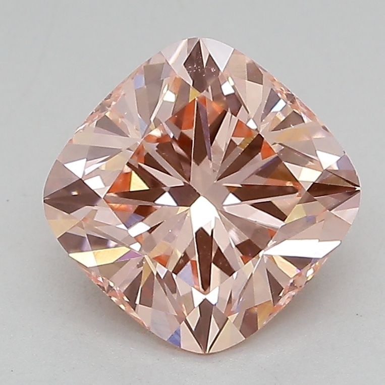 Loose Lab Diamond IGI Cushion Modified 2.44ct Fancy Vivid Pink VS1: Loose Lab Diamond IGI Cushion Modified 2.44ct Fancy Vivid Pink VS1 Loose Lab Diamond IGI certified, cushion modified shape, 2.44ct, fancy vivid pink color, clarity VS1, with excellent polish and symme