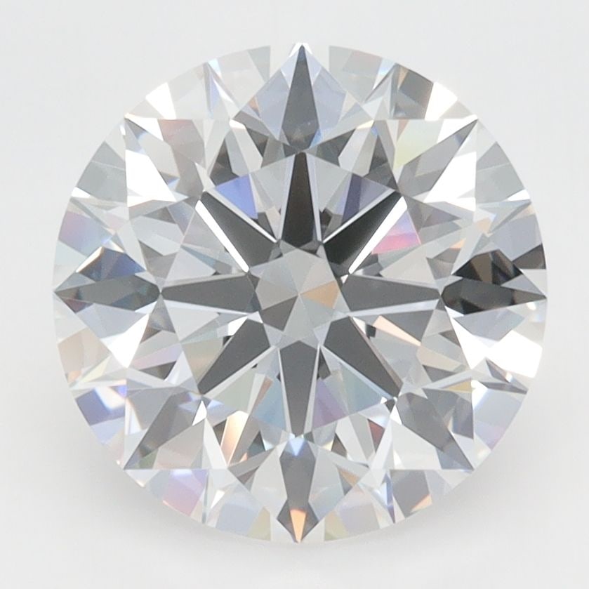 Loose Lab Diamond GIA Round 3.45ct D VVS2: Loose Lab Diamond GIA Round 3.45ct D VVS2 Loose Lab Diamond GIA certified, round shape, 3.45ct, color D, clarity VVS2, with excellent polish and symmetry, measuring 9.62L x 9.67W x 5.99H. Item Specifi