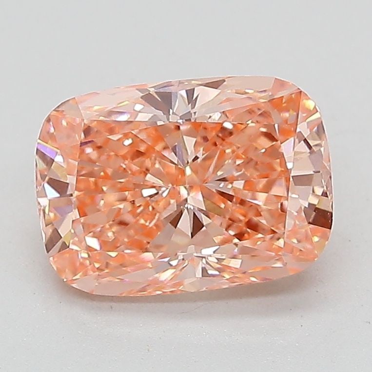 Loose Lab Diamond IGI Cushion Modified 2.01ct Fancy Vivid Pink VVS2: Loose Lab Diamond IGI Cushion Modified 2.01ct Fancy Vivid Pink VVS2 Loose Lab Diamond IGI Cushion Modified, weighing 2.01ct, features a Fancy Vivid Pink color and VVS2 clarity, with excellent polish a