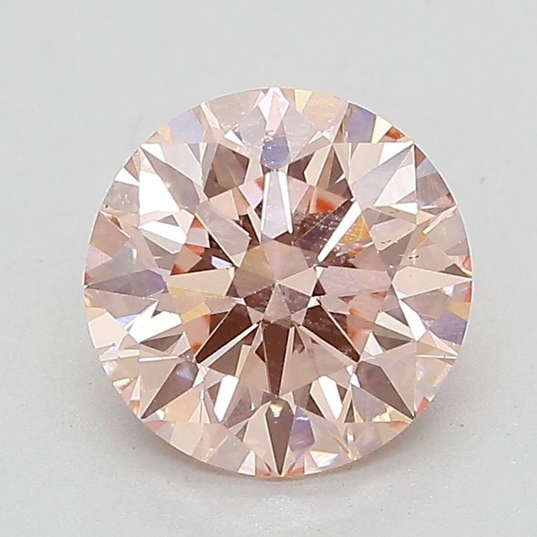 Loose Lab Diamond IGI Round 2.06ct Fancy Intense Pink VS2: Loose Lab Diamond IGI Round 2.06ct Fancy Intense Pink VS2 Loose Lab Diamond IGI Round 2.06ct Fancy Intense Pink VS2 with good polish and very good symmetry, measuring 8.07L x 8.14W x 5.04H, certified