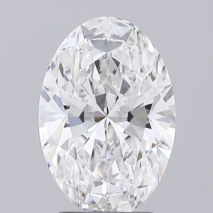 Loose Lab Diamond GCAL Oval 2.76ct E VVS2: Loose Lab Diamond GCAL Oval 2.76ct E VVS2 Loose Lab Diamond GCAL Oval, 2.76ct, Color E, VVS2 clarity, with EX polish and symmetry. Certified by GCAL, measures 11.58L x 7.96W x 4.91H. Item Specifics: S
