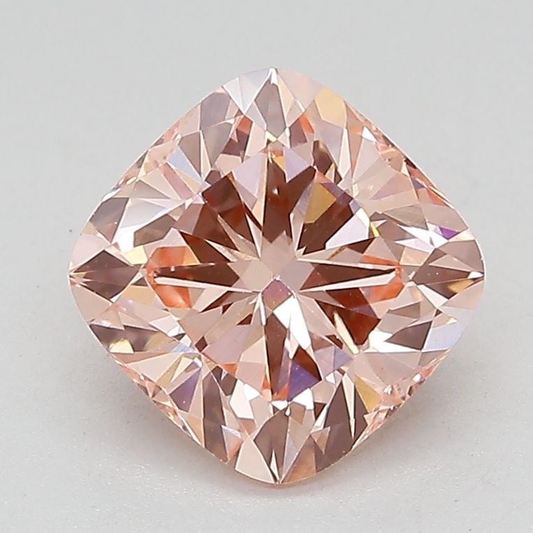 Loose Lab Diamond IGI Cushion Modified 2.08ct Fancy Vivid Pink VVS2: Loose Lab Diamond IGI Cushion Modified 2.08ct Fancy Vivid Pink VVS2 Loose Lab Diamond, IGI certified, weighing 2.08ct with a Fancy Vivid Pink color and VVS2 clarity, featuring GD polish and VG symmetr