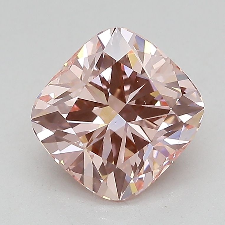 IGI Cushion Modified 2.1ct Fancy Vivid Pink VS1 - Lab Diamond Loose: IGI Cushion Modified 2.1ct Fancy Vivid Pink VS1 - Lab Diamond Loose Loose Lab Diamond IGI Cushion Modified 2.1ct, Fancy Vivid Pink color, VS1 clarity, featuring excellent polish and symmetry; measures