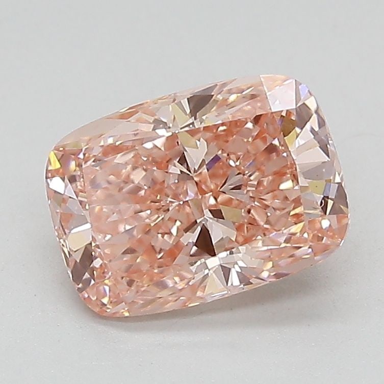 Loose Lab Diamond IGI Cushion Modified 1.7ct Fancy Vivid Pink VS1: Loose Lab Diamond IGI Cushion Modified 1.7ct Fancy Vivid Pink VS1 Loose lab-grown cushion modified diamond, 1.7ct, color Fancy Vivid Pink, clarity VS1, with EX polish and symmetry, certified by IGI, m
