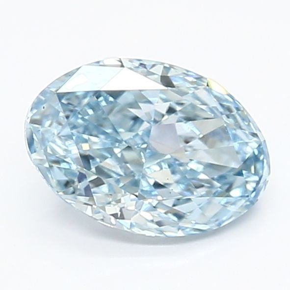 Loose Lab Diamond IGI Oval 1.49ct Fancy Vivid Blue VS1: Loose Lab Diamond IGI Oval 1.49ct Fancy Vivid Blue VS1 Loose lab-grown diamond, 1.49ct, oval cut, Fancy Vivid Blue color, VS1 clarity, IGI certified, measurements 8.88L x 6.14W x 3.67H. Item Specifics