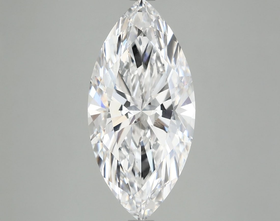 Loose Lab Diamond IGI Marquise 5.0ct D VS2: Loose Lab Diamond IGI Marquise 5.0ct D VS2 Loose lab-grown diamond weighing 5.0 carats, in a marquise cut, with D color and VS2 clarity, certified by IGI. Item Specifics: Source: This Is A Real Diamon