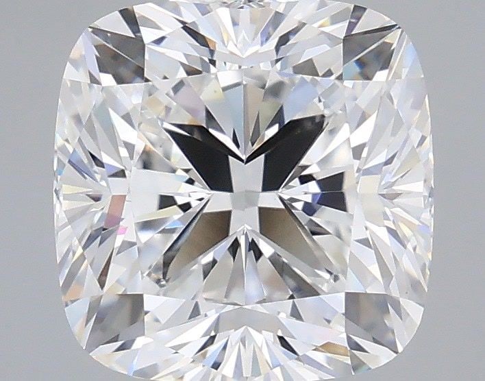 Loose Lab Diamond IGI Cushion Modified 3.58ct E VVS2: Loose Lab Diamond IGI Cushion Modified 3.58ct E VVS2 Loose Lab Diamond weighing 3.58ct, featuring an E color and VVS2 clarity, with excellent polish and symmetry, certified by IGI. Item Specifics: Sou