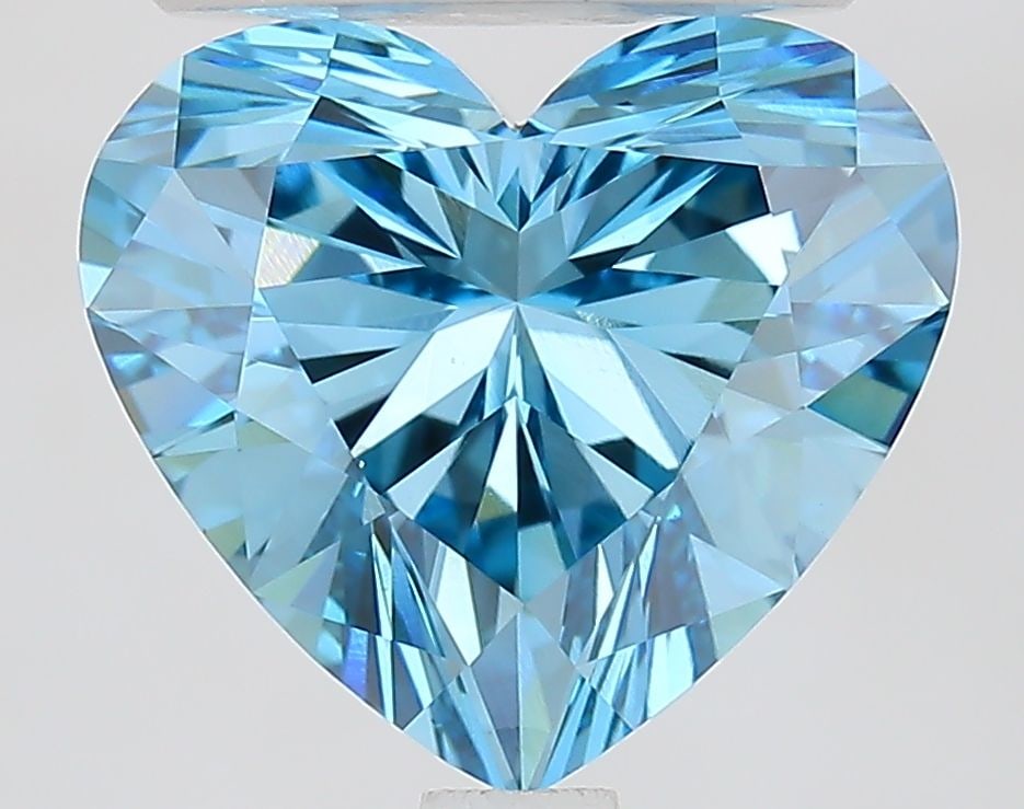 Heart 2.73ct Fancy Vivid Blue VVS2 - IGI Loose Lab Diamond (1 of 1)