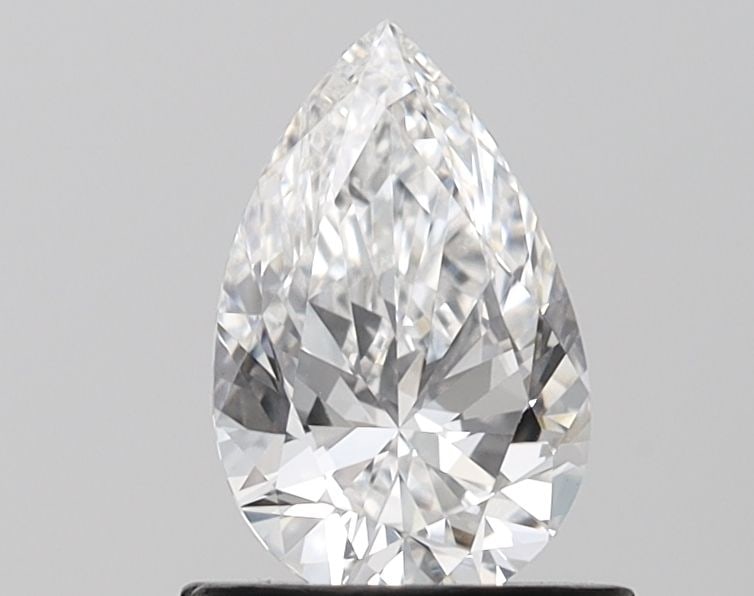 Loose Lab Diamond IGI Pear 1.0ct E VVS2: Loose Lab Diamond IGI Pear 1.0ct E VVS2 Loose Lab Diamond IGI Pear cut, weighing 1.0ct, color E, clarity VVS2, with excellent polish and very good symmetry. Certified by IGI, measures 8.66L x 5.54W x