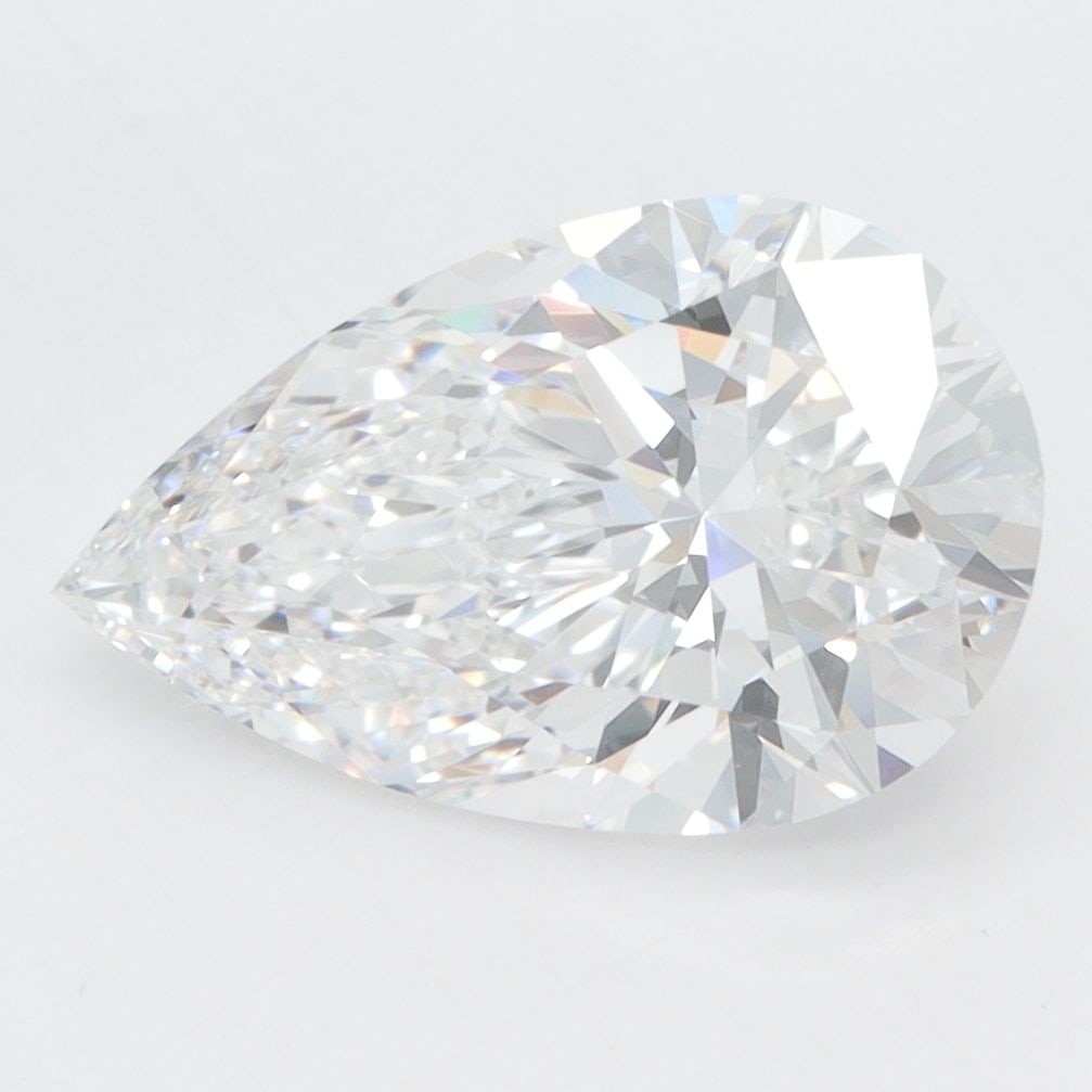Loose Lab Diamond GIA Pear 3.06ct D VVS2: Loose Lab Diamond GIA Pear 3.06ct D VVS2 Loose Lab Diamond GIA certified, 3.06ct D VVS2 with excellent polish and symmetry, measuring 12.91L x 8.08W x 5.1H. Item Specifics: Source: This Is A Real Diam