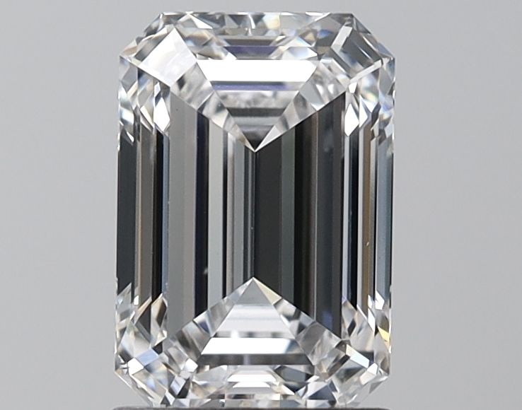 IGI Loose Lab Diamond 1.81ct Emerald D VS1: IGI Loose Lab Diamond 1.81ct Emerald D VS1 IGI certified Loose Lab Diamond weighing 1.81ct, features an Emerald cut, D color, and VS1 clarity with measurements of 8.4L x 5.7W x 3.84H. Item