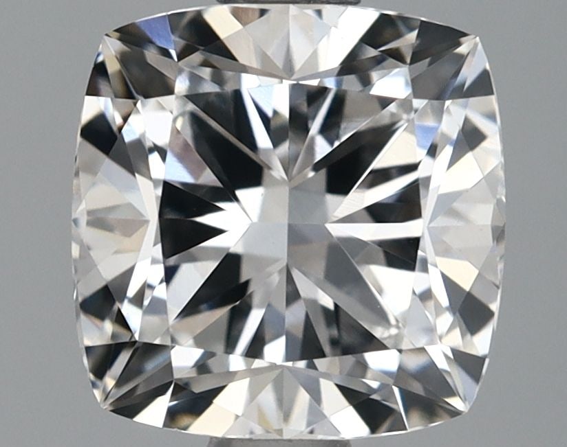 IGI Loose Lab Diamond Cushion Brilliant 1.38ct F VVS2: IGI Loose Lab Diamond Cushion Brilliant 1.38ct F VVS2 IGI Loose Lab Diamond Cushion Brilliant, 1.38ct, Color F, Clarity VVS2, with measurements of 6.47 x 6.36 x 4.26 mm, IGI certified. Item Specifics: